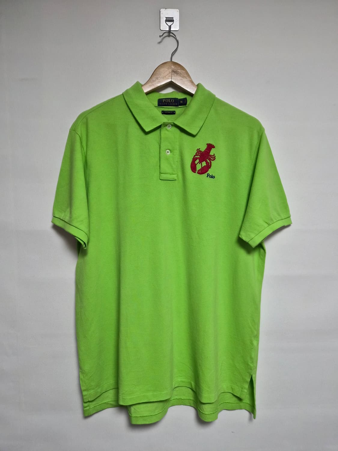 폴로랄프로렌Polo 가재 자수 반팔카라티 XL사이즈 - T103 상품이미지1