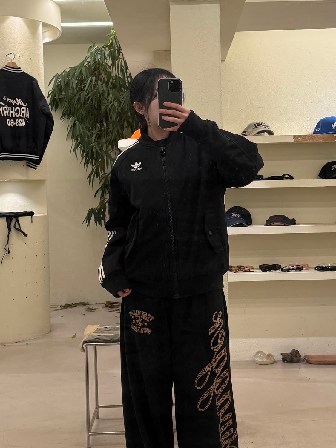 아디다스 트레포일 MA-1 트랙 봄버 점퍼 자켓 U301 상품이미지1