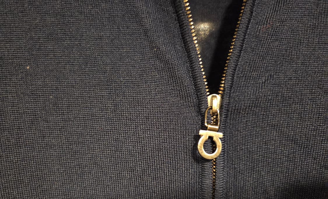 살바토레 페라가모 짚업 니트PK 상품이미지7