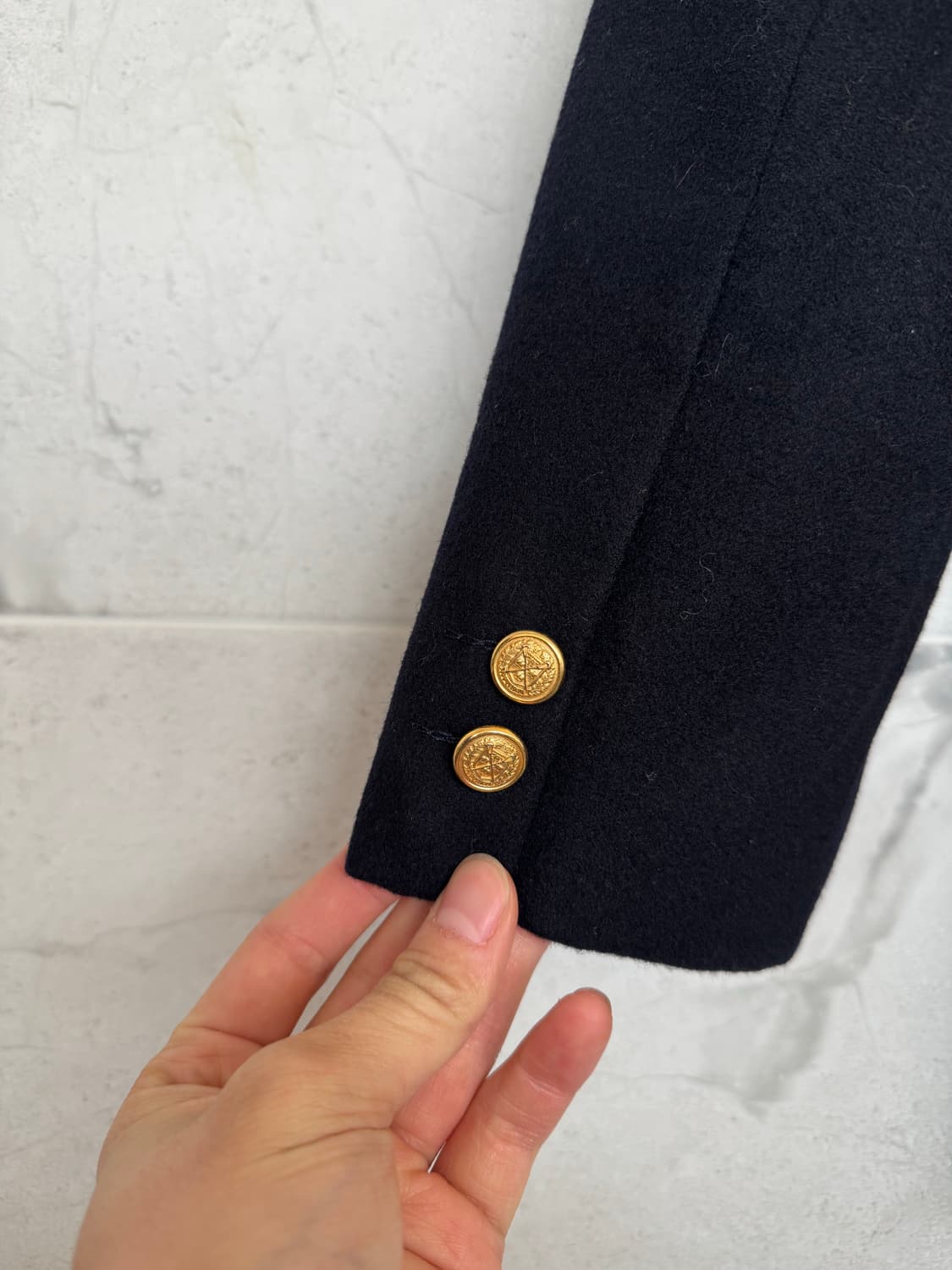 Ivy league 울 금장 블레이저  상품이미지6