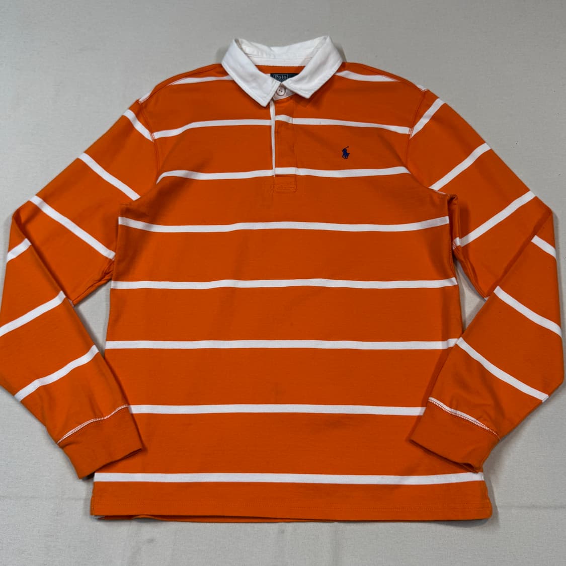 M) 폴로 랄프로렌 단가라 럭비티 긴팔 카라티 상품이미지2