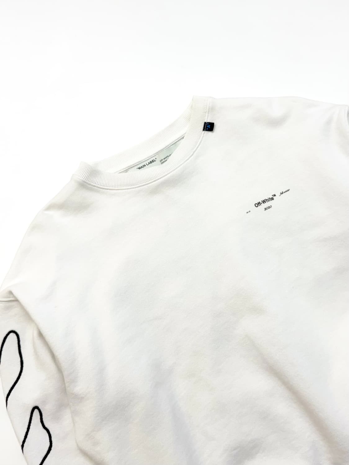 Off-White 오프화이트 앱스트랙트 애로우 자수 스웨트셔츠 상품이미지3