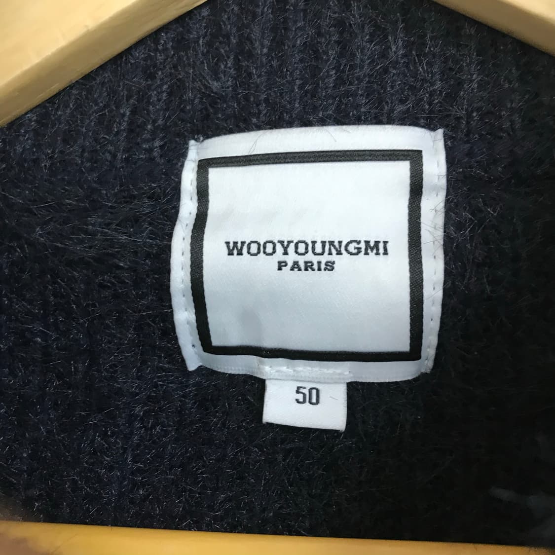 우영미 24FW 울 블랜드 투웨이 니트 집업자켓 크림 최근 거래 내역 1 상품이미지6