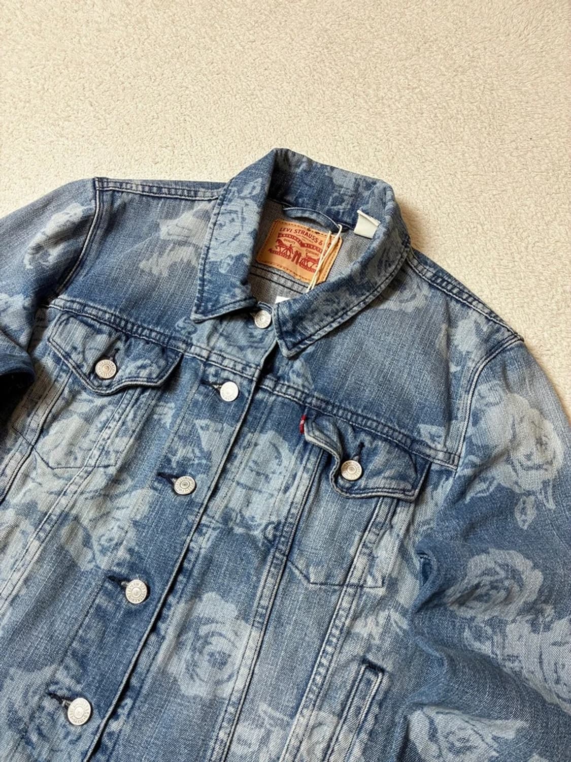 리바이스 00's 플로랄 데님 트러커 자켓 PN7953 상품이미지2