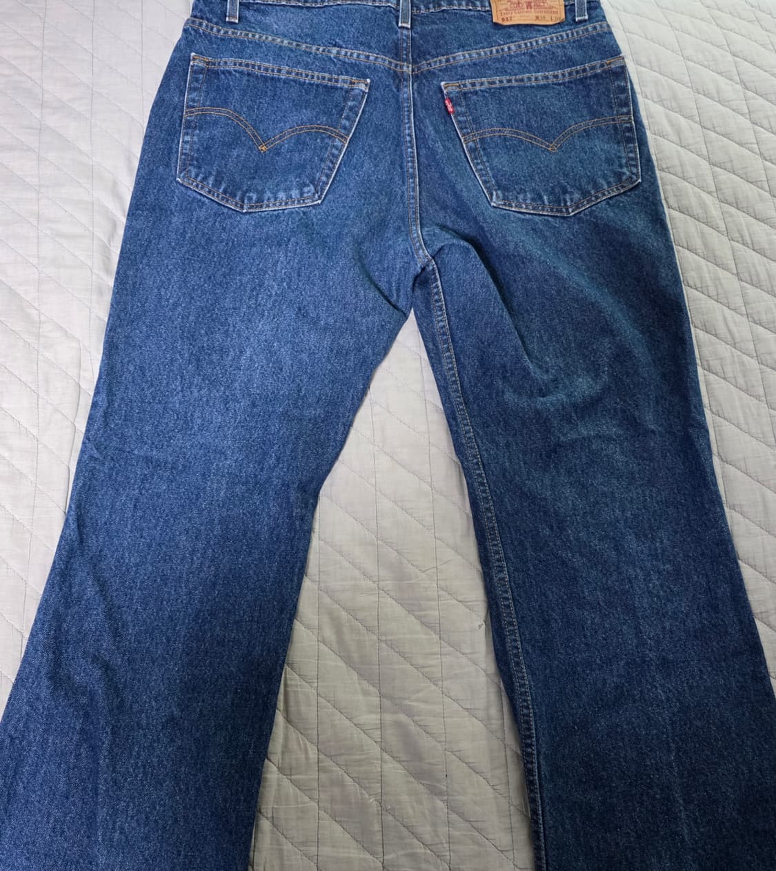 [38X30] 90s 빈티지 리바이스 517 부츠컷 데님 인디고 1 상품이미지3