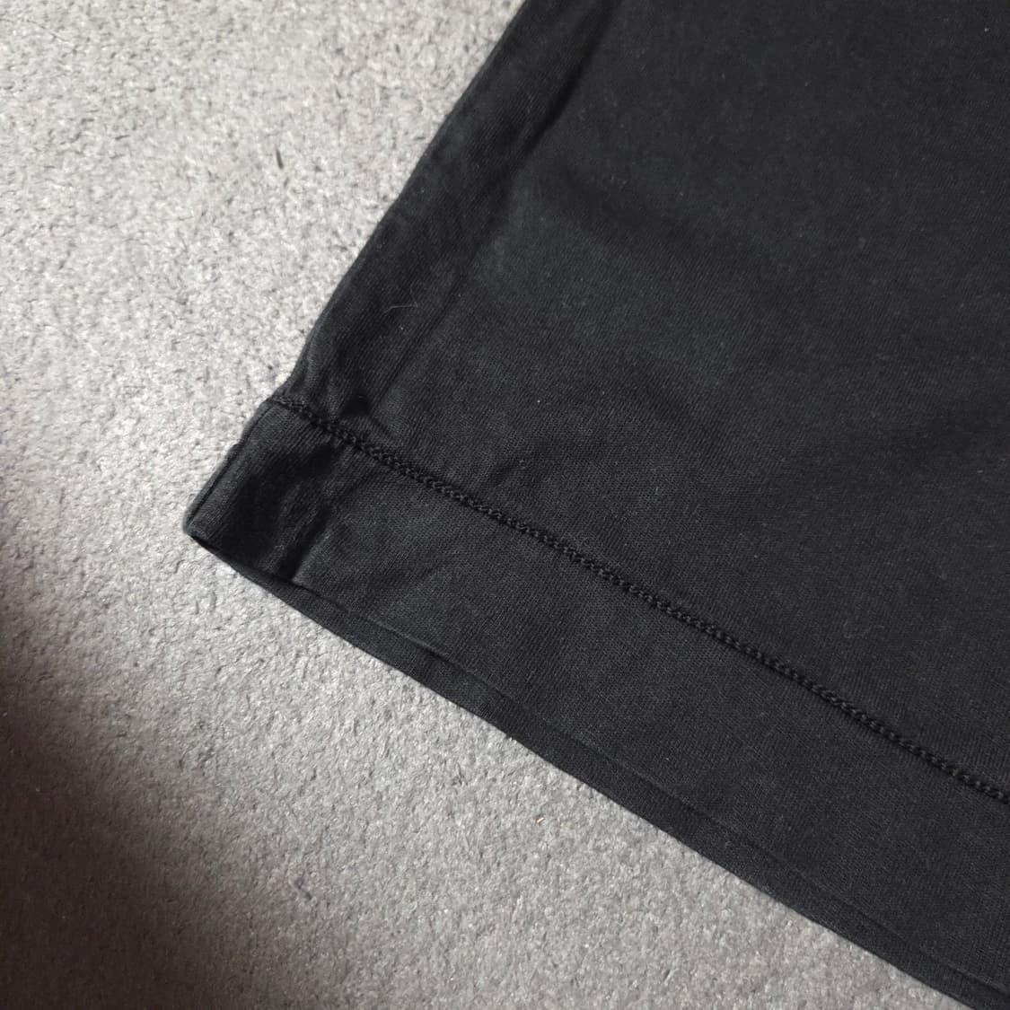스톤아일랜드 로고패치 반팔 티셔츠 M 블랙 오케이몰 상품이미지4
