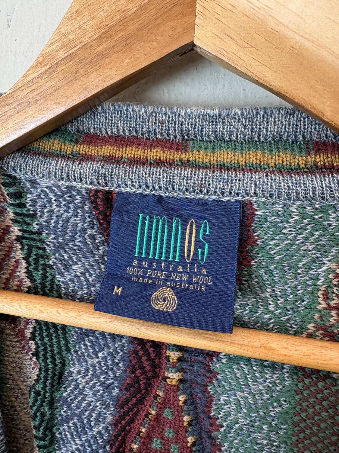 limnos 림노스 빈티지 케이블 니트 가디건 상품이미지7