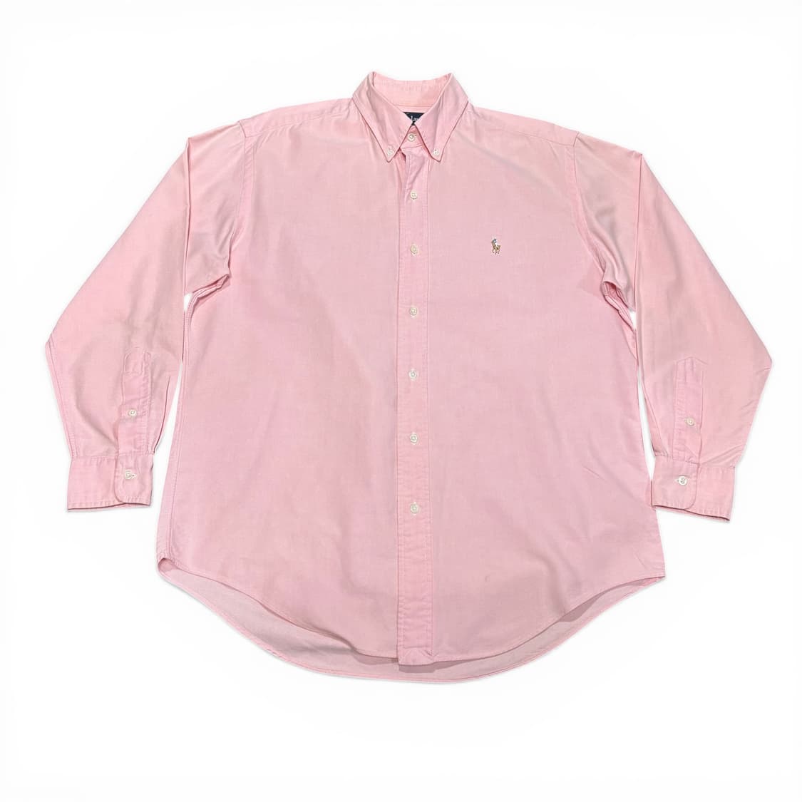 105 폴로 랄프로렌 분홍 컬러포니 옥스포드 셔츠 상품이미지1