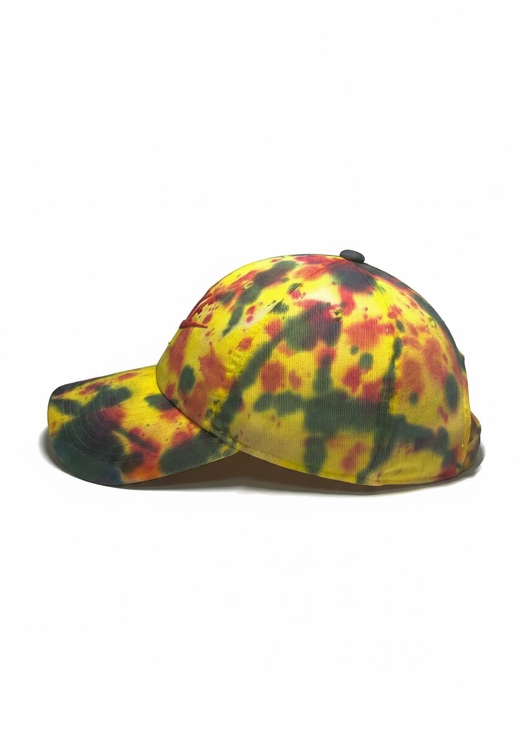 나이키 초레어 빈티지 커스텀 타이다이 노랑/초록/레드 봄의폭발 볼캡 모자 상품이미지5