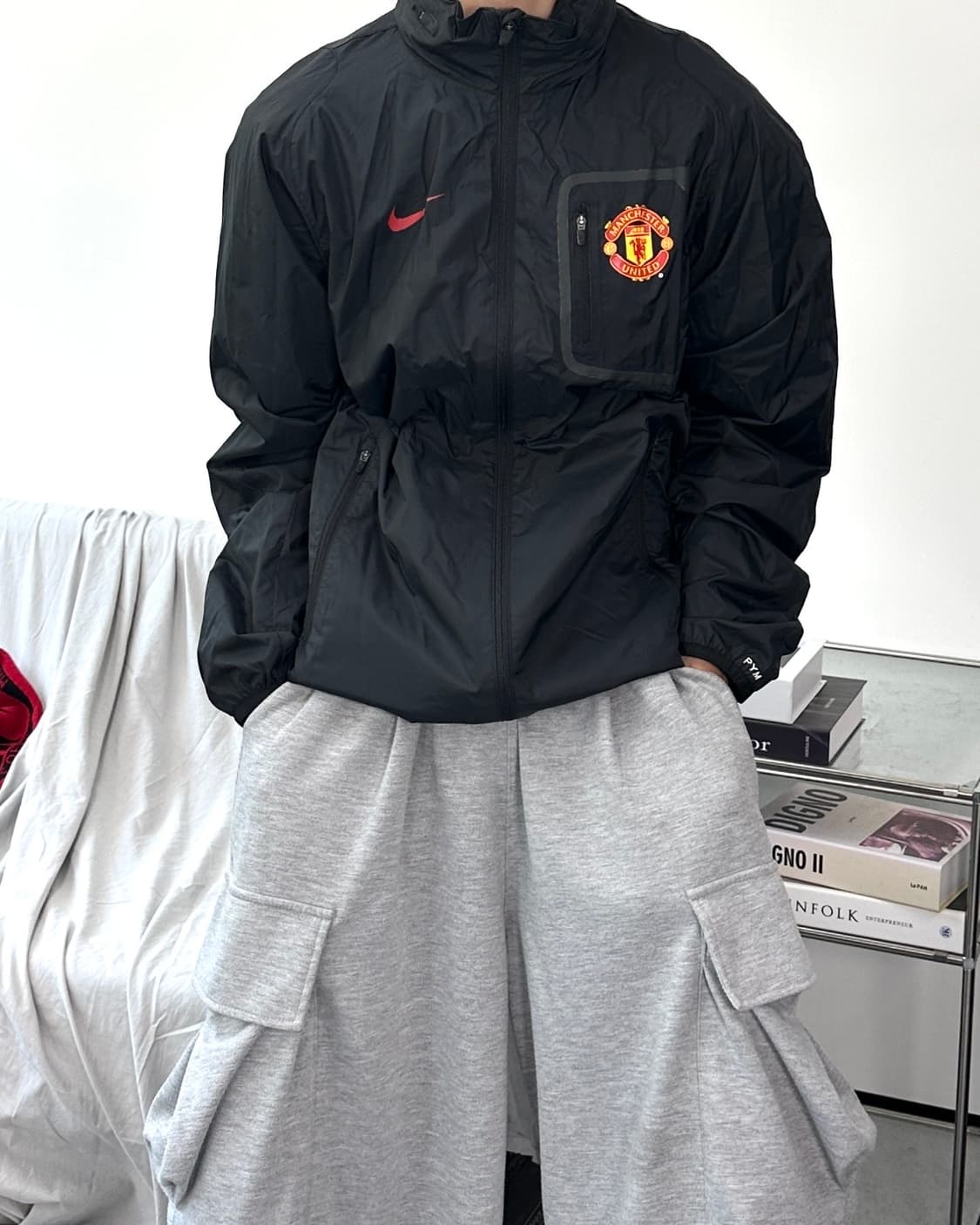 나이키 11-12 맨체스터 유나이티드 바람막이 L 상품이미지1