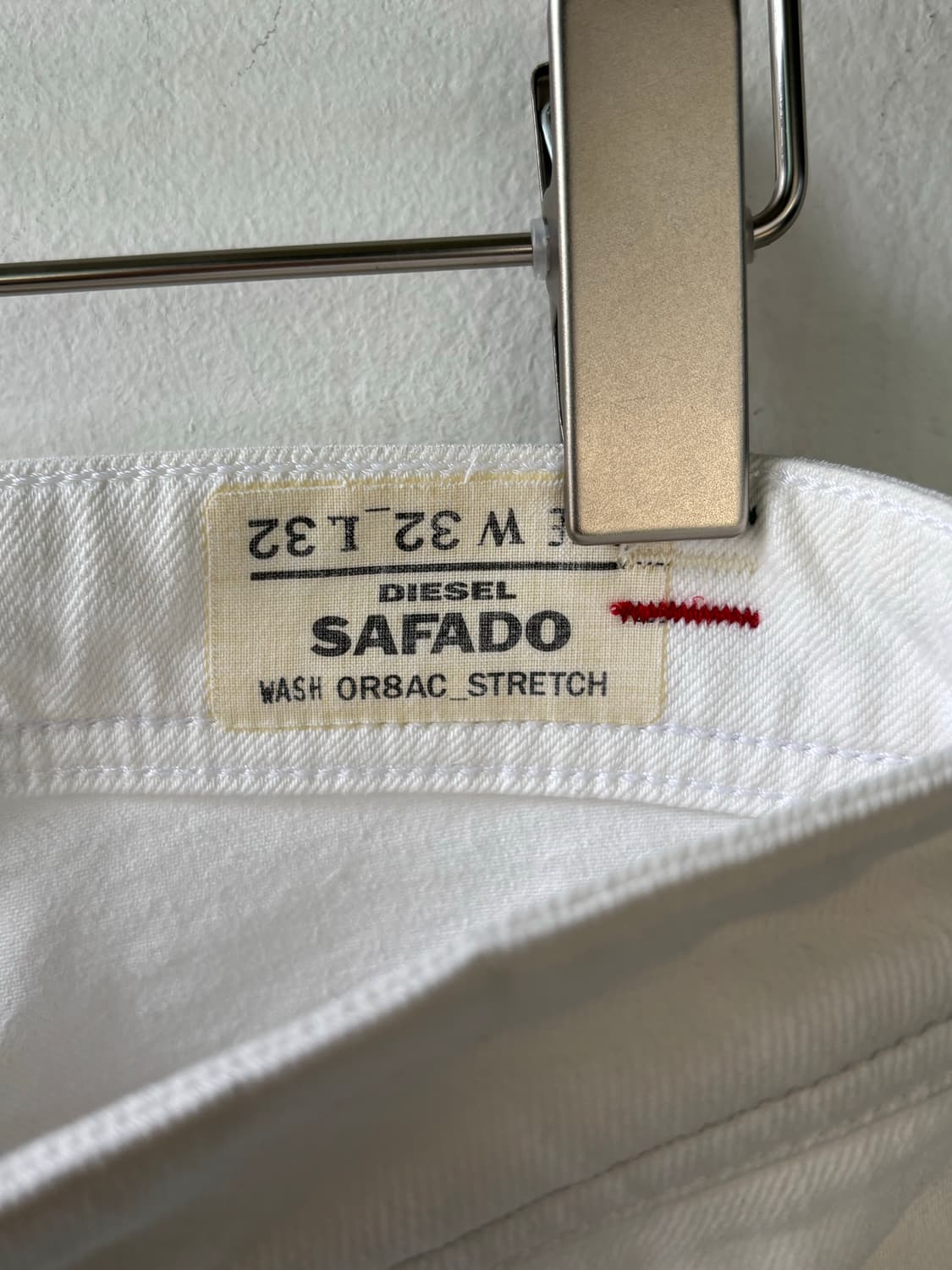 디젤 화이트 레귤러 진  상품이미지6