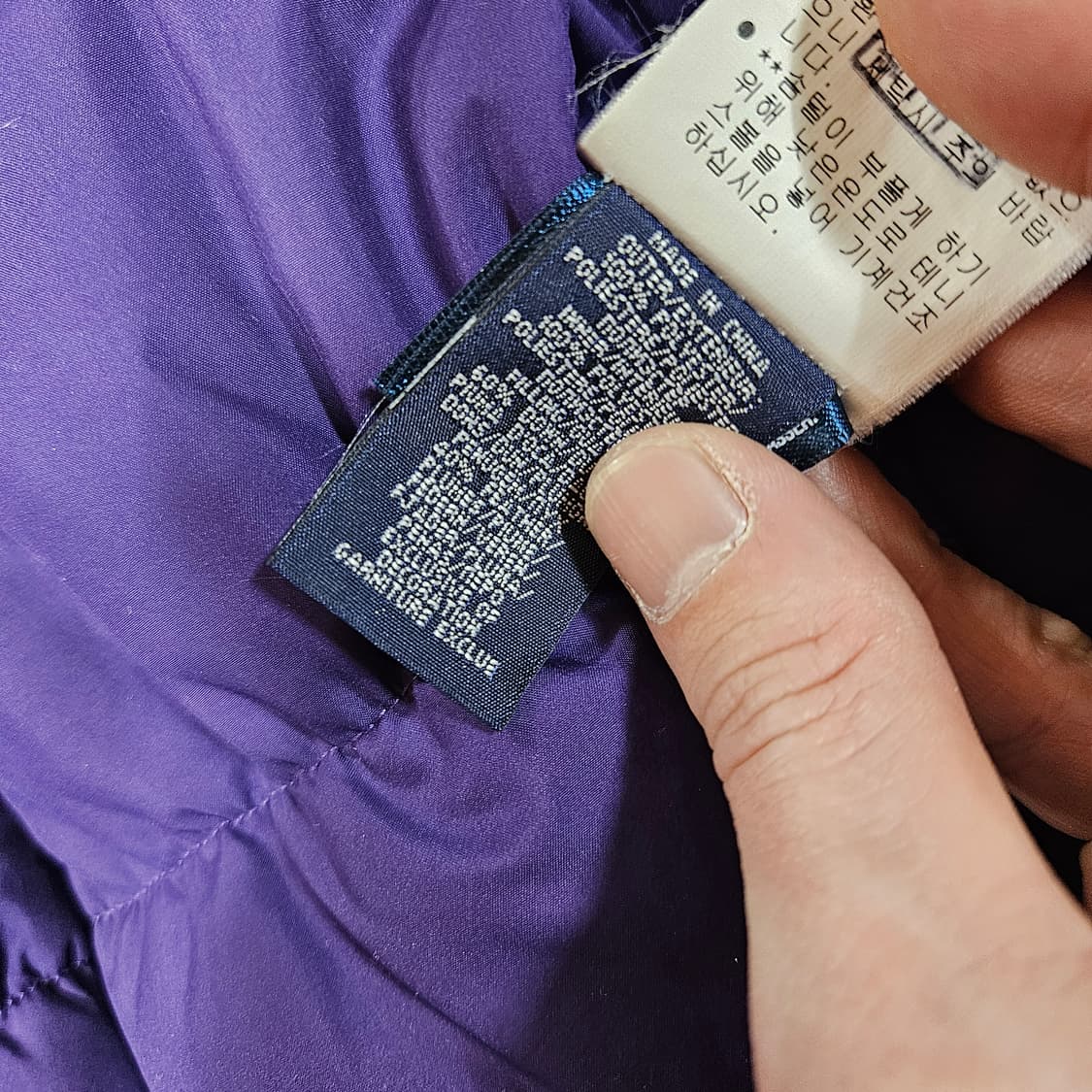 폴로 랄프로렌 걸즈 리버시블 덕다운 패딩 베스트 L size 상품이미지8