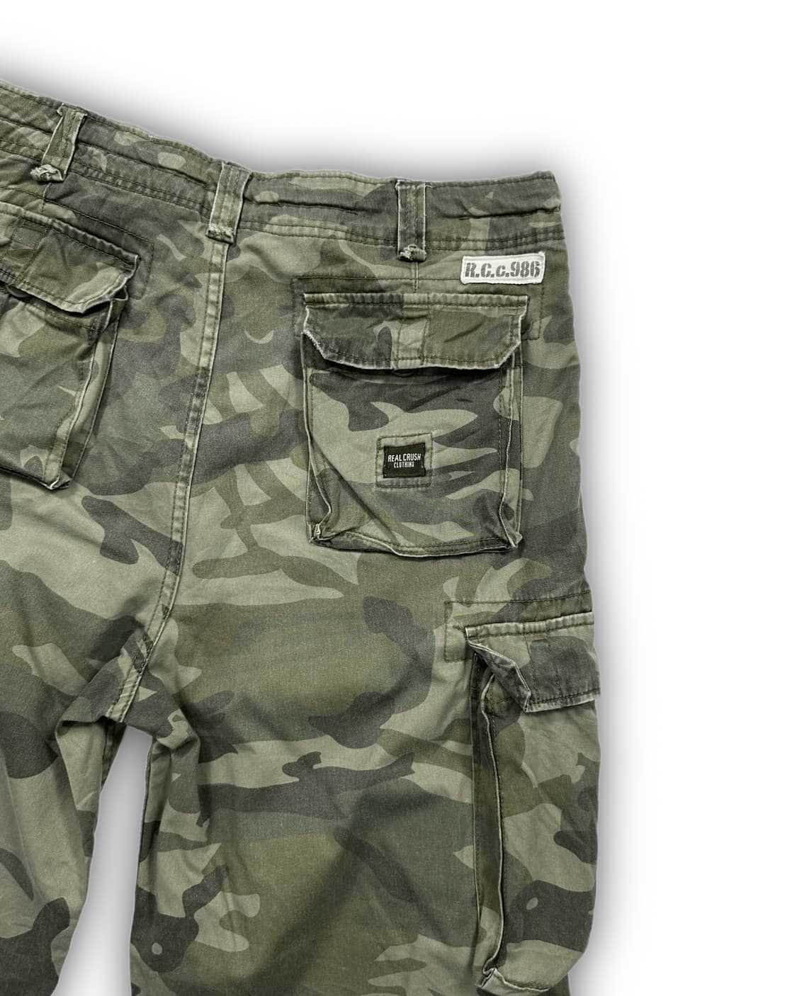 camo wide cargo shorts 상품이미지5