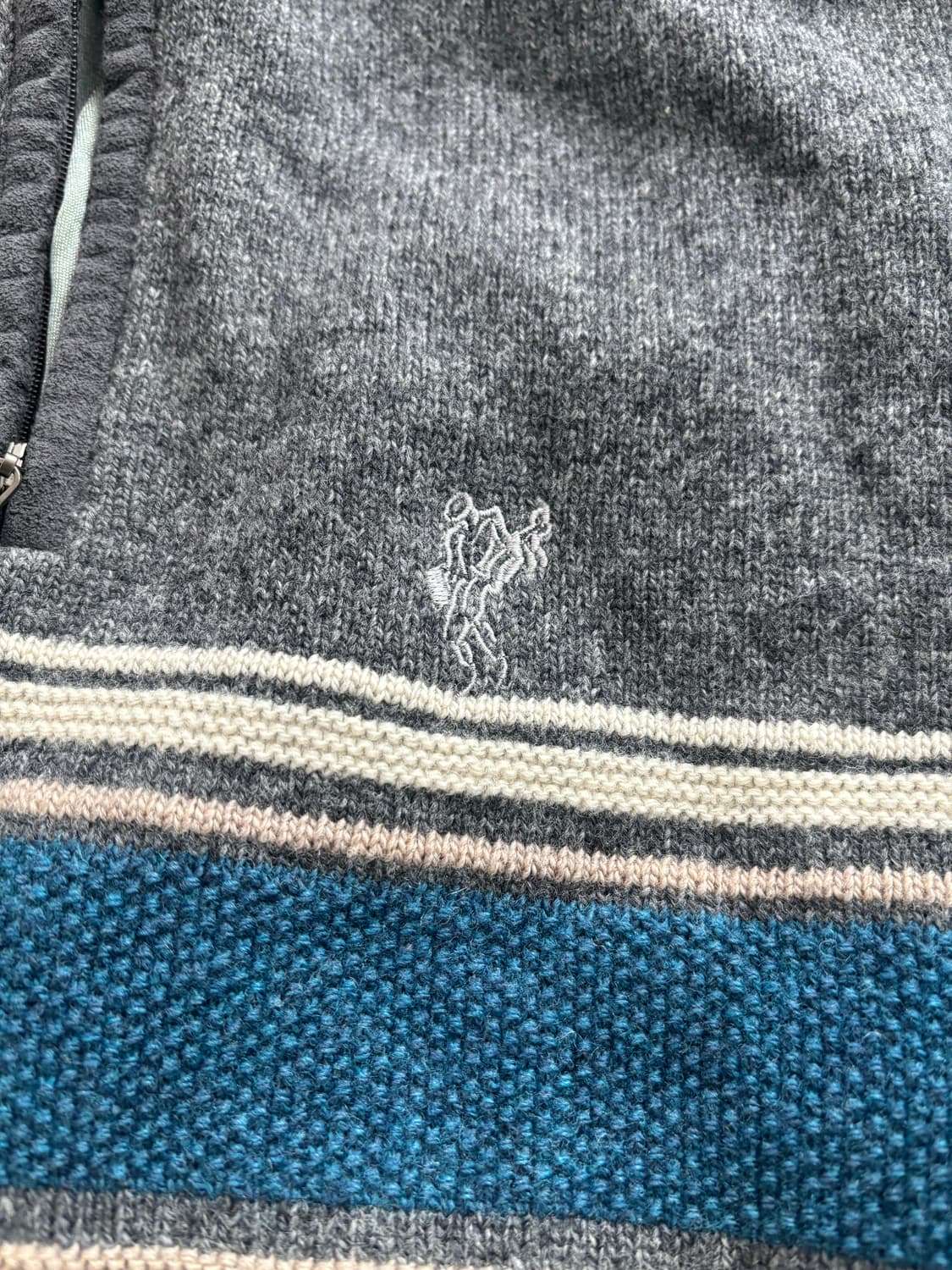 ASHWORTH 반집업니트 사이즈 100 상품이미지3