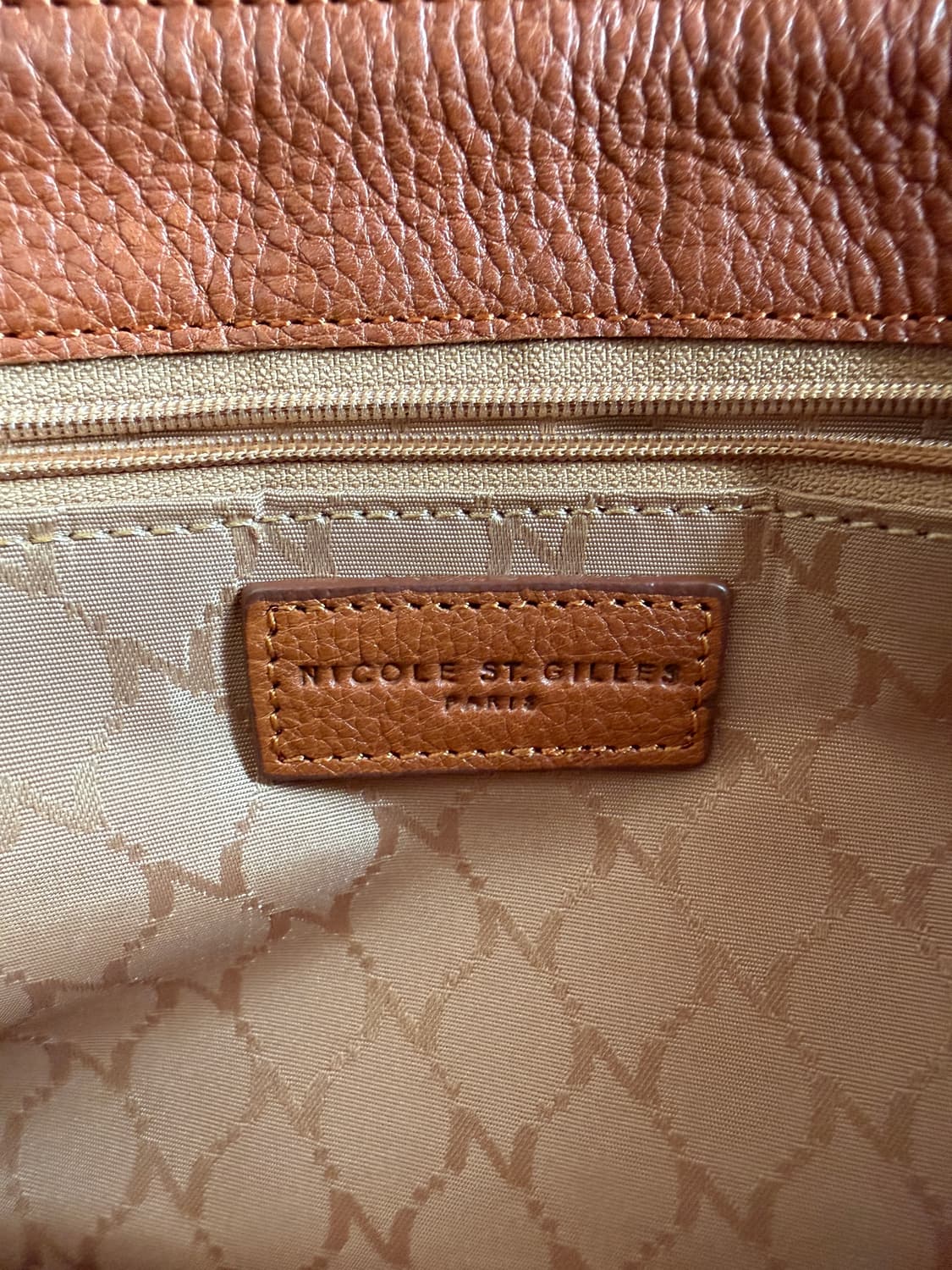 NICOLE ST. GILLES 레더 토트백 상품이미지8