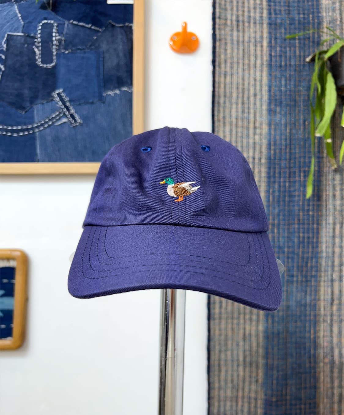 DRAKE'S Embroidered Cotton Cap 상품이미지2