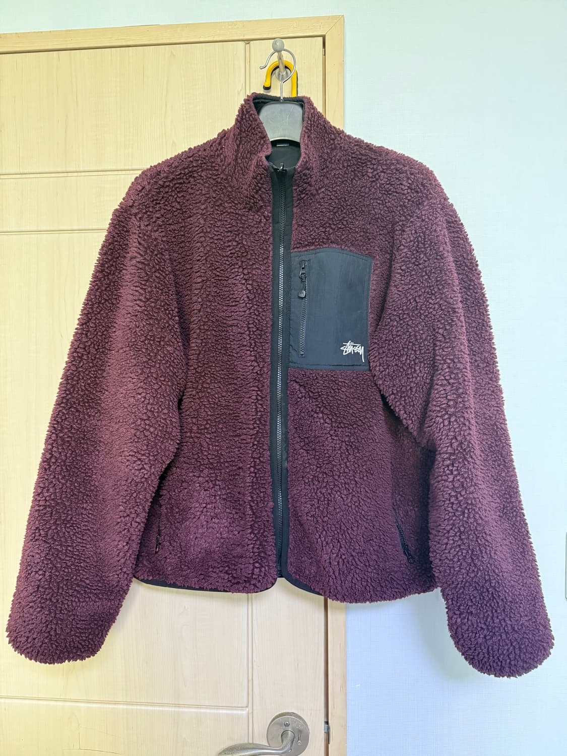 (L)스투시 쉐르파 버건디 상품이미지1