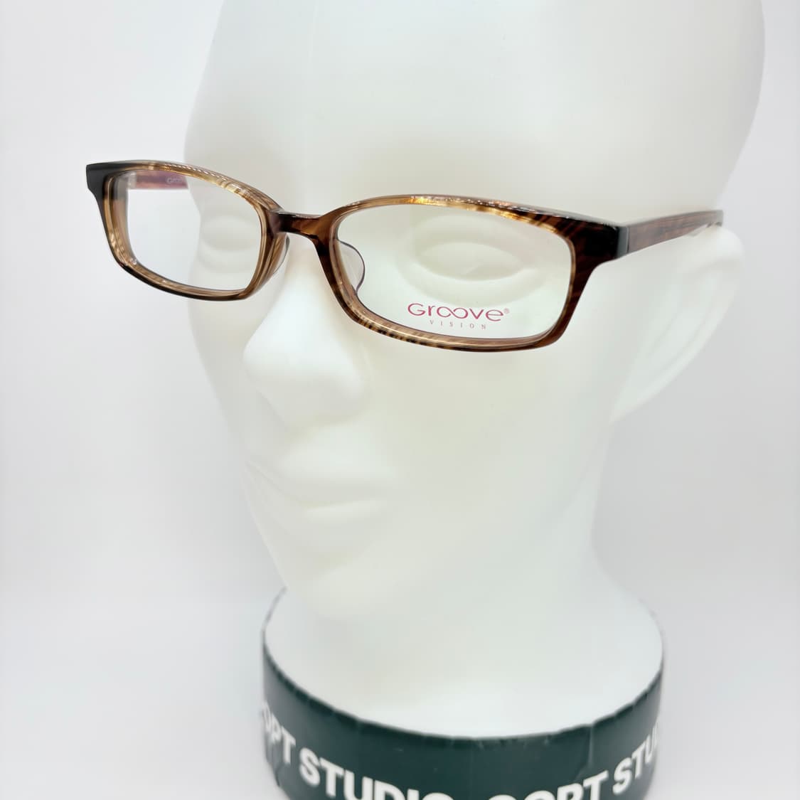 GROOVE 브라운 스퀘어 빈티지 뿔테 상품이미지5