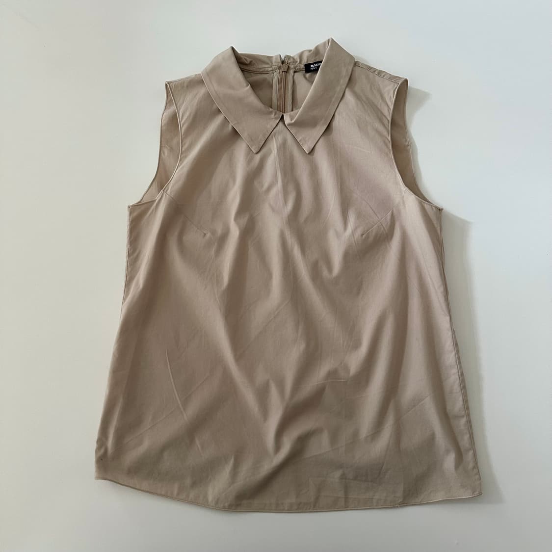 질샌더 네이비 jil sander navy 민소매 블라우스 상품이미지1