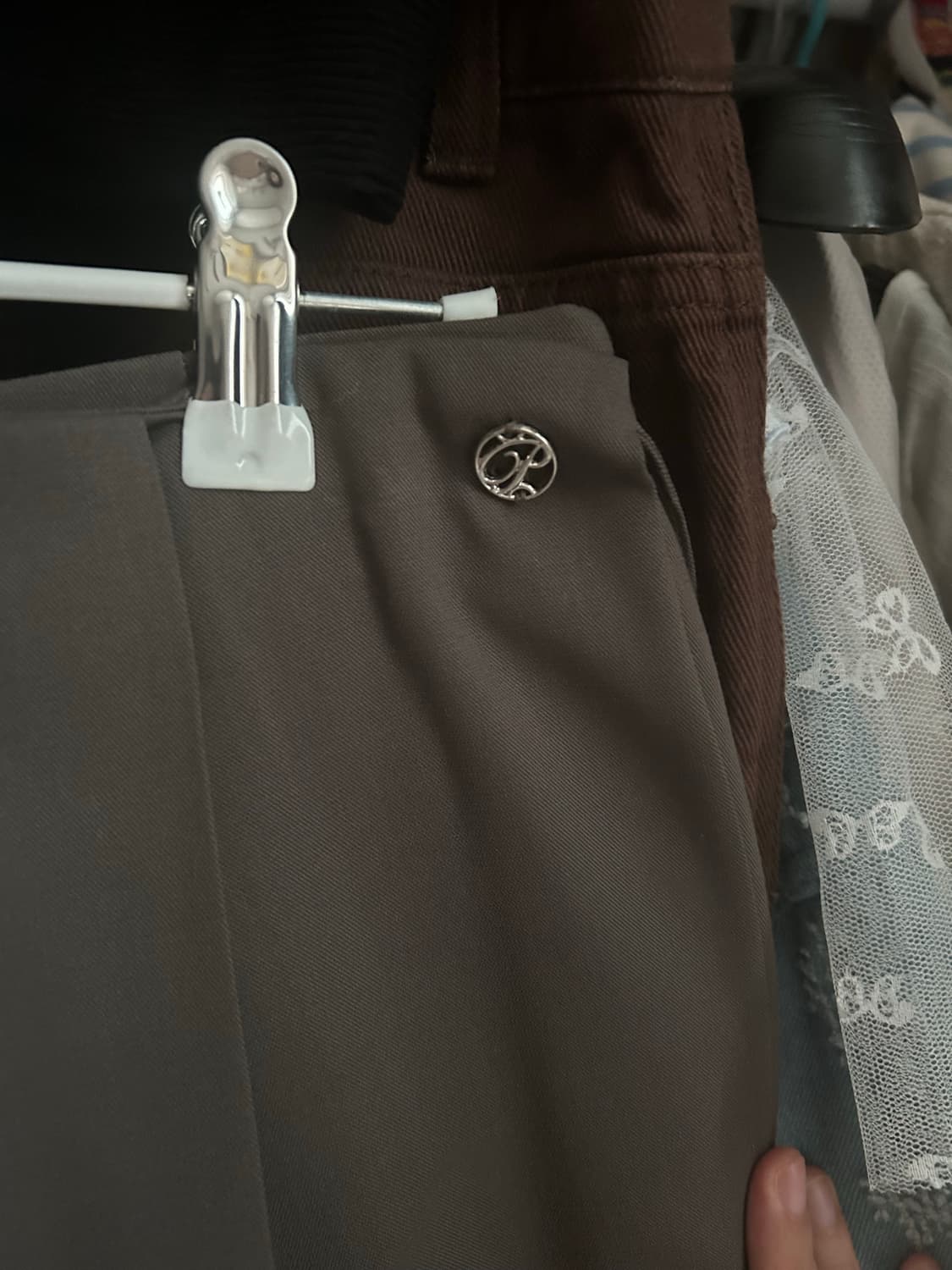 [페인오어플레져] 택붙 세제품 레이 미니 스커트 m 상품이미지5