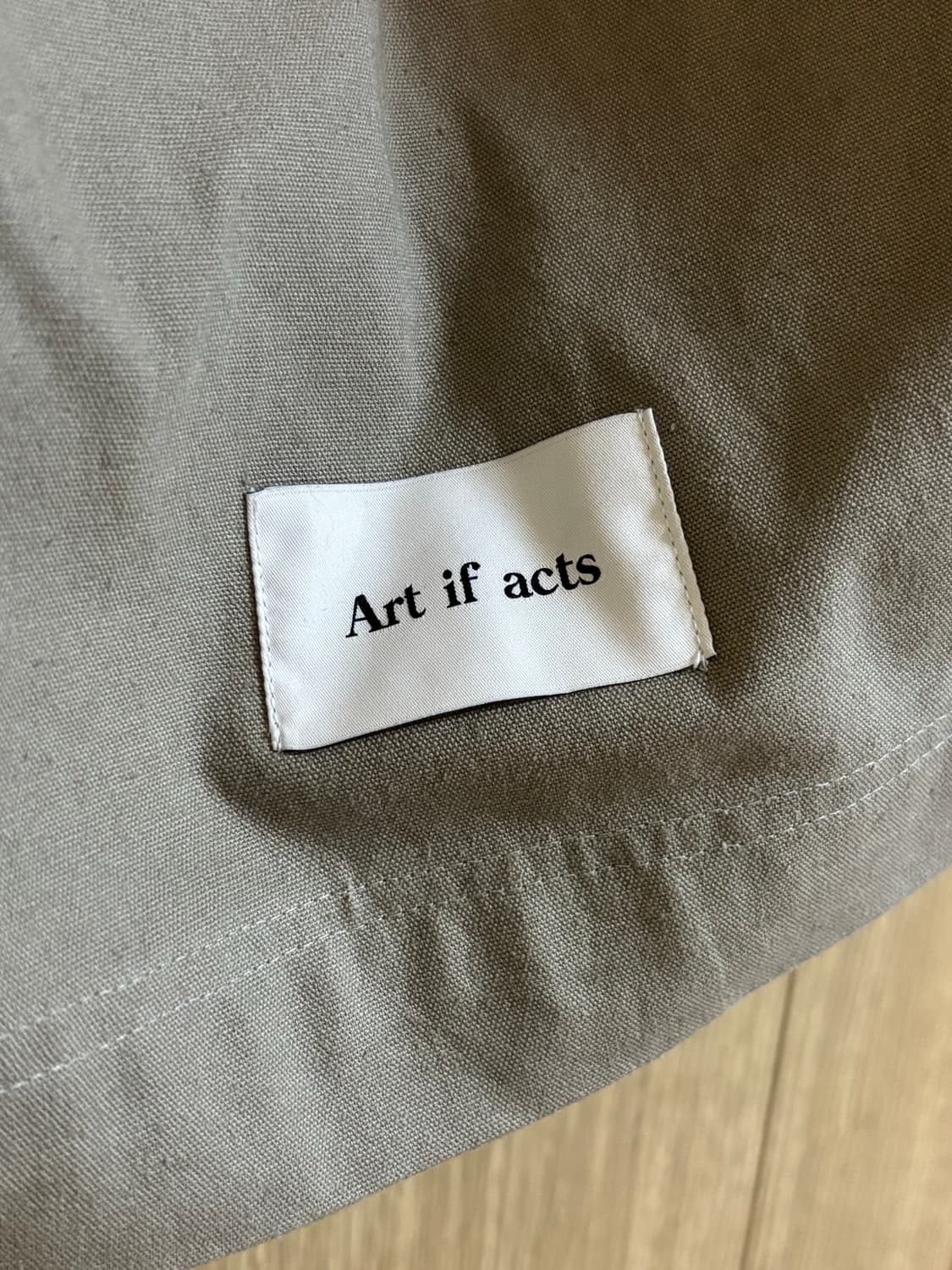 Art if acts 숄더 에코백 그레이 상품이미지3