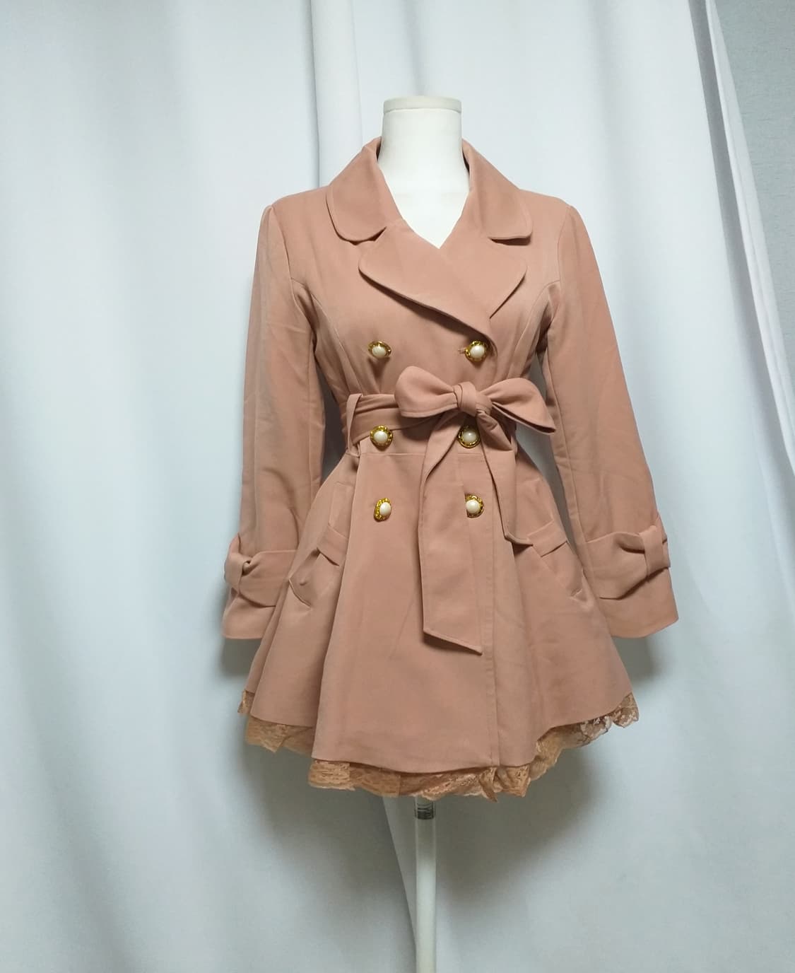 빈티지 트렌치코트원피스 달천 대장 히메갸루 로맨틱 핀터깔 로리카 캐캐체 상품이미지1