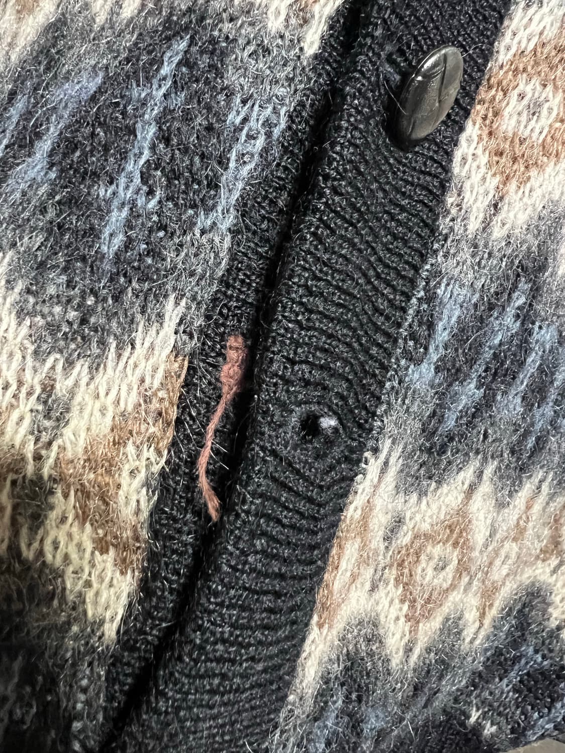 빈티지 60년대 Thane 모헤어 가디건 상품이미지5