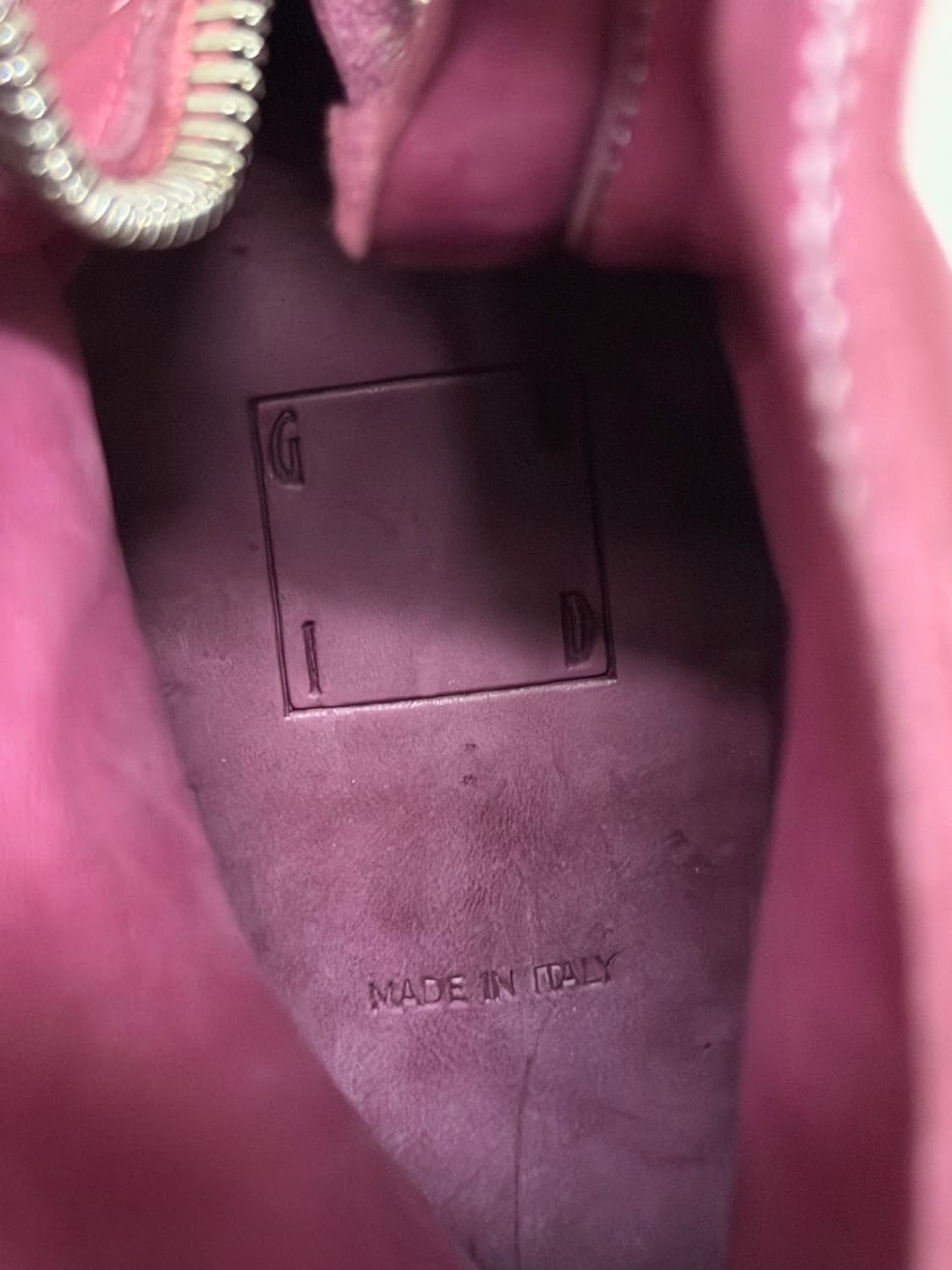 구이디 GUIDI 호스 풀 그레인 백 지퍼 핑크 부츠 상품이미지6