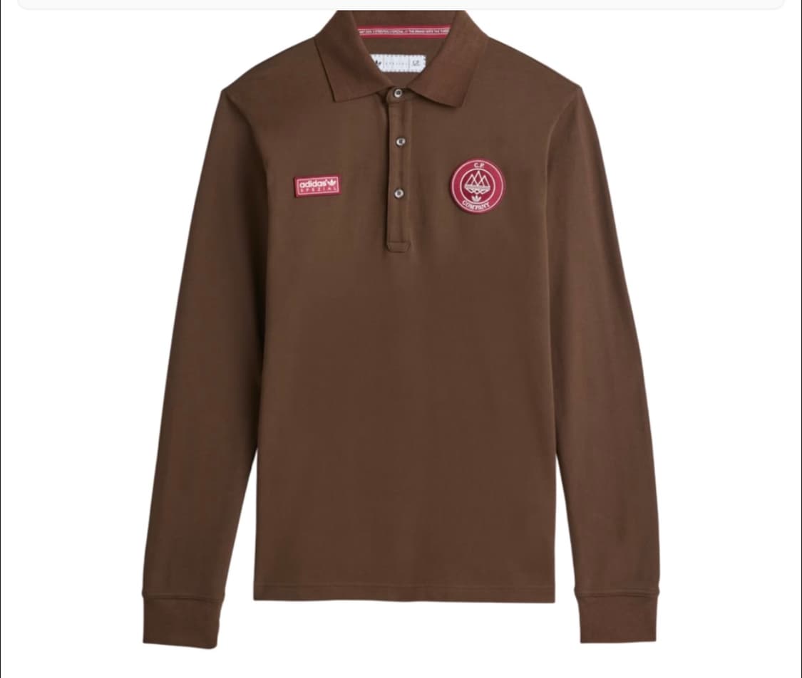 아디다스 x C.P. 컴퍼니 스페지알 폴로 셔츠 더스트 카고 상품이미지1