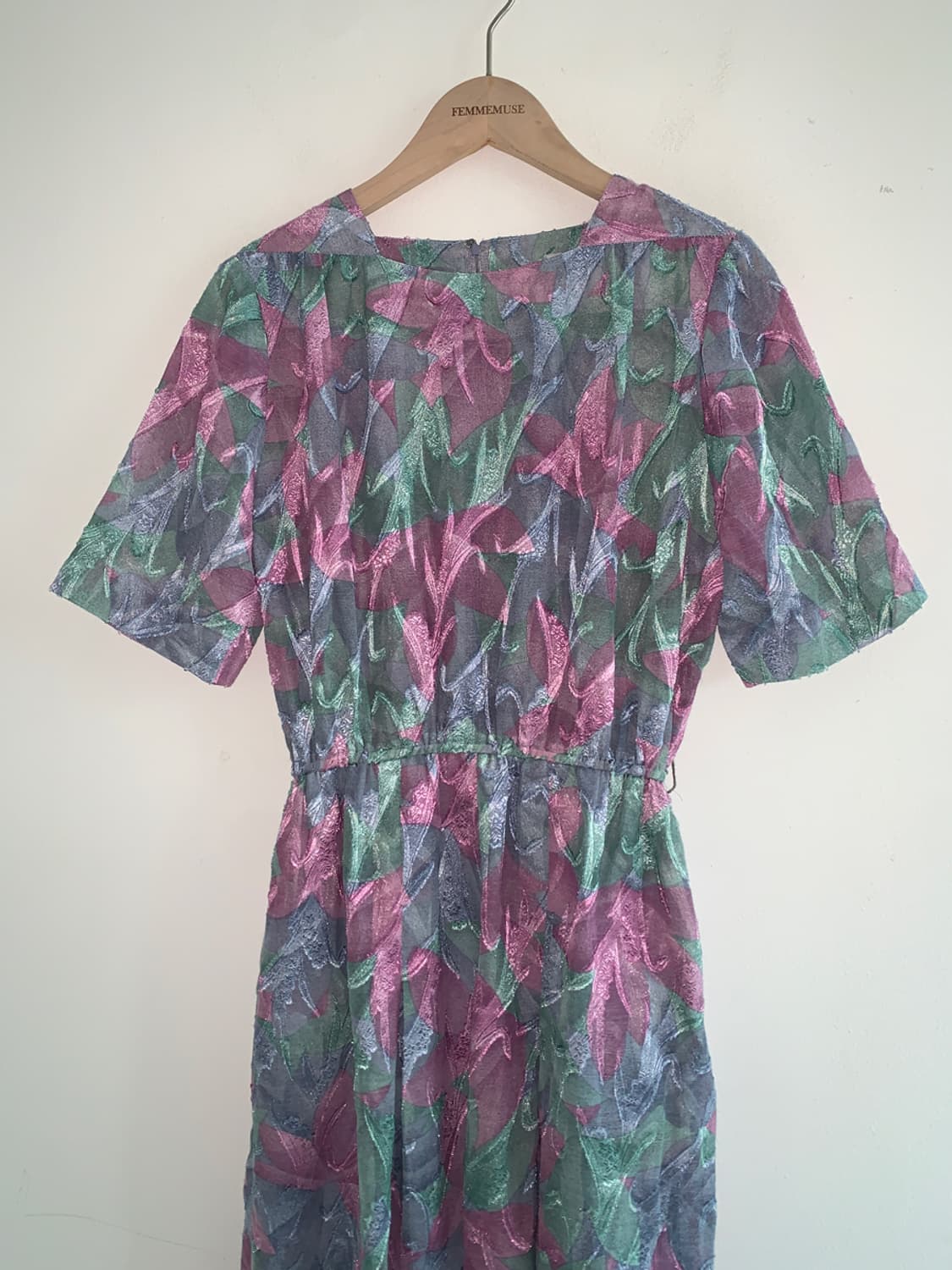 Aurora Flower Square Neck Dress 상품이미지2