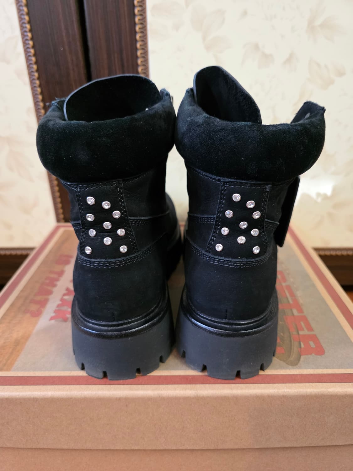 킨치x마넴피 블랙 부츠 260 상품이미지5