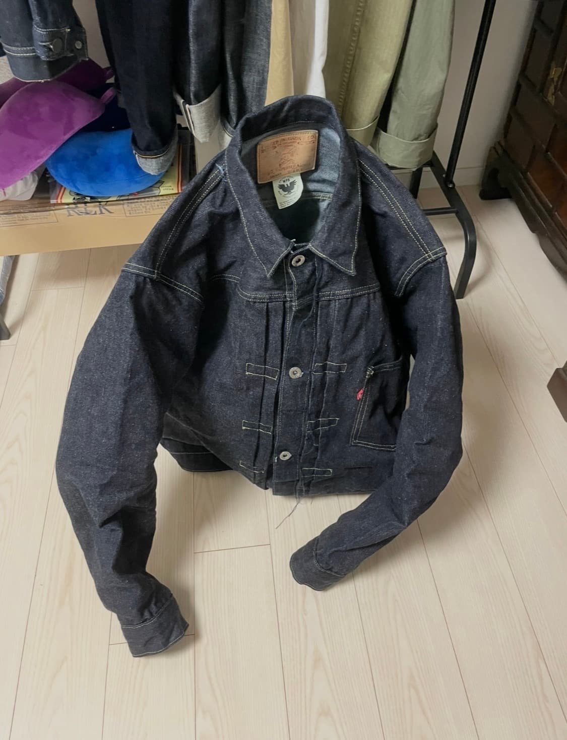 BRONSON 브론슨 셀비지 데님 재킷 TYPE 1 S806XX 상품이미지4