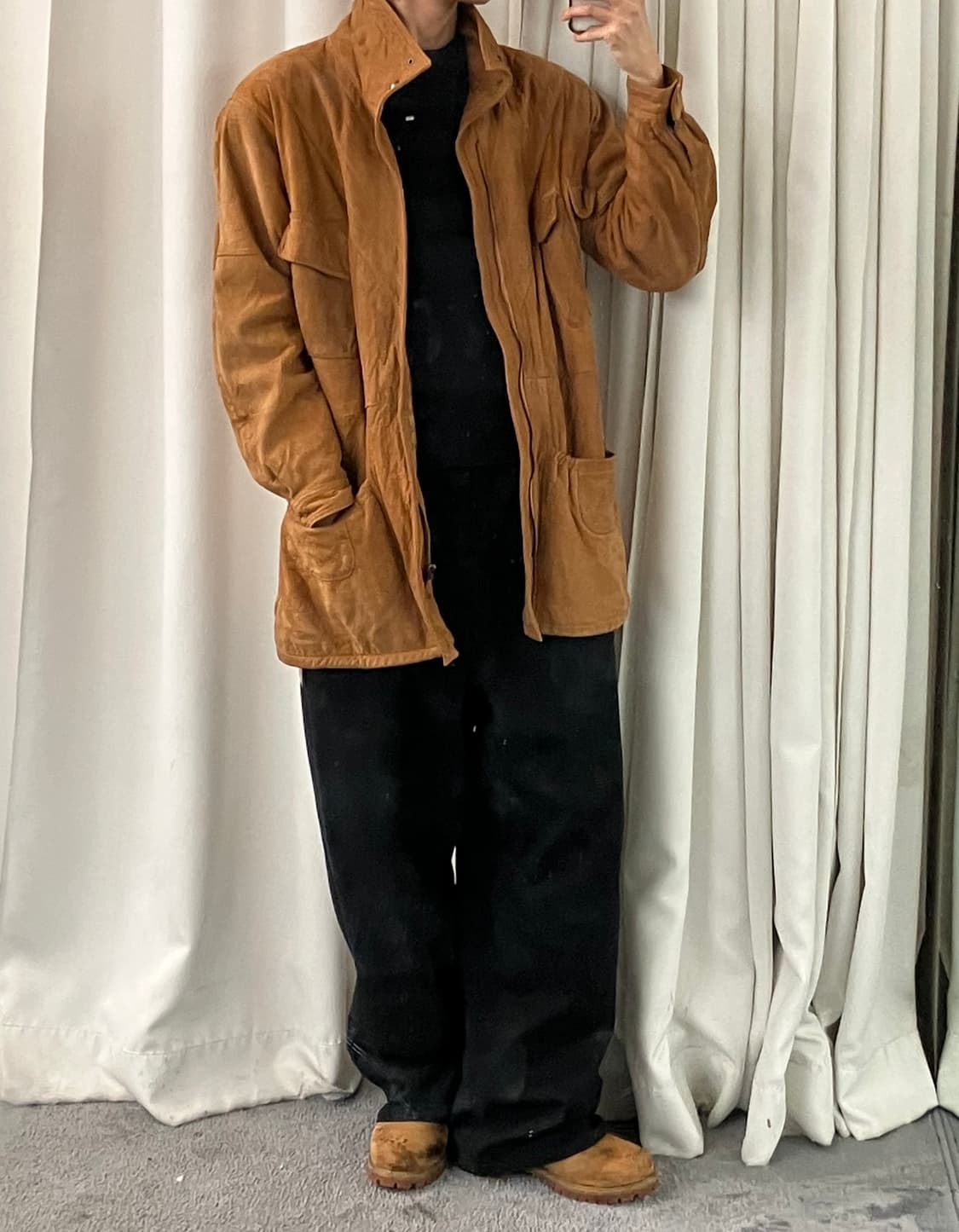 MACALISTERS 브라운 스웨이드 자켓  상품이미지6