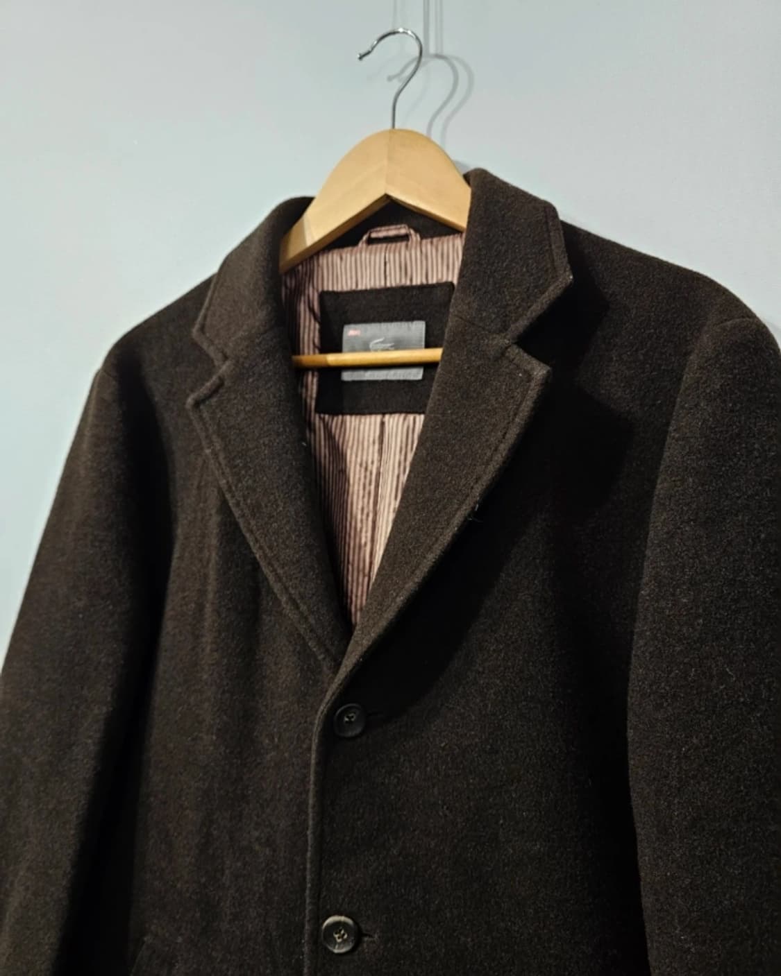 라코스테 남성 울 코트 95 상품이미지3