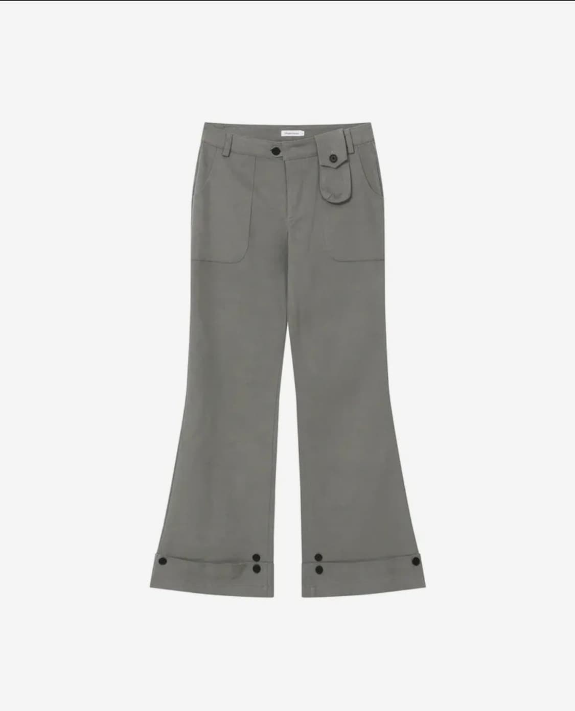 미세키서울 Mini pocket button pants GREY 미니포켓 상품이미지2