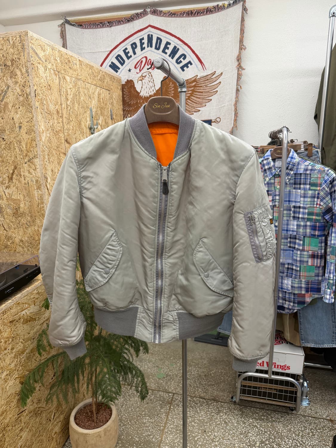 90s MADE IN USA 알파 인더스트리 MA-1 상품이미지1