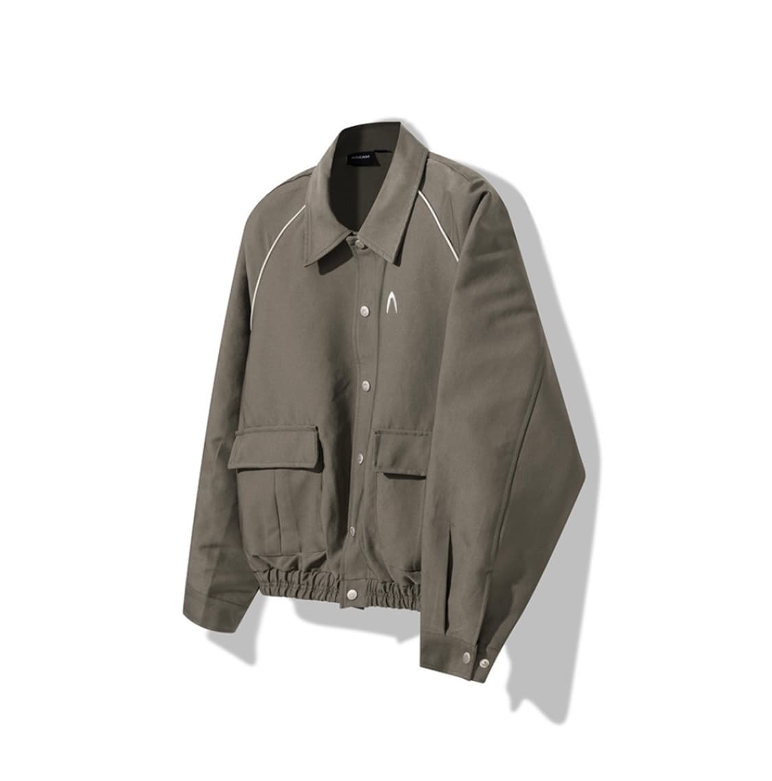 아캄 Raglan Piping Jacket (Khaki) 상품이미지3