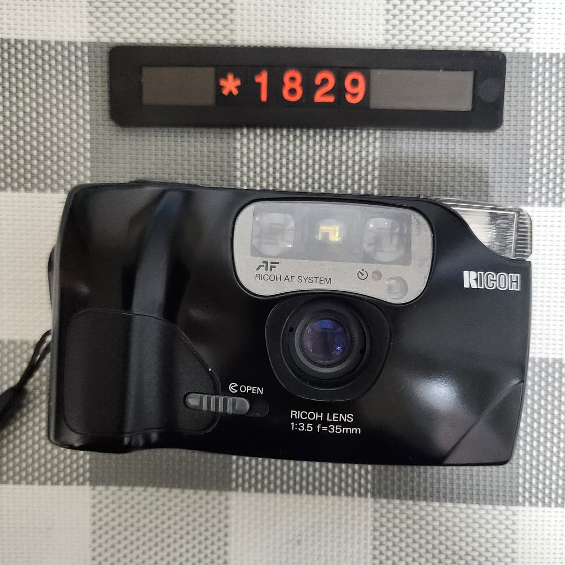 리코 샷마스터 AF 슈퍼 데이터백 필름카메라 상품이미지1