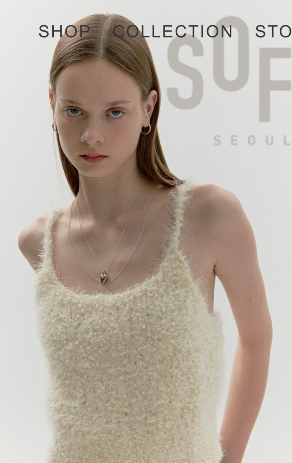 NEW BACK STRING SLEEVELESS KNIT TOP 상품이미지1