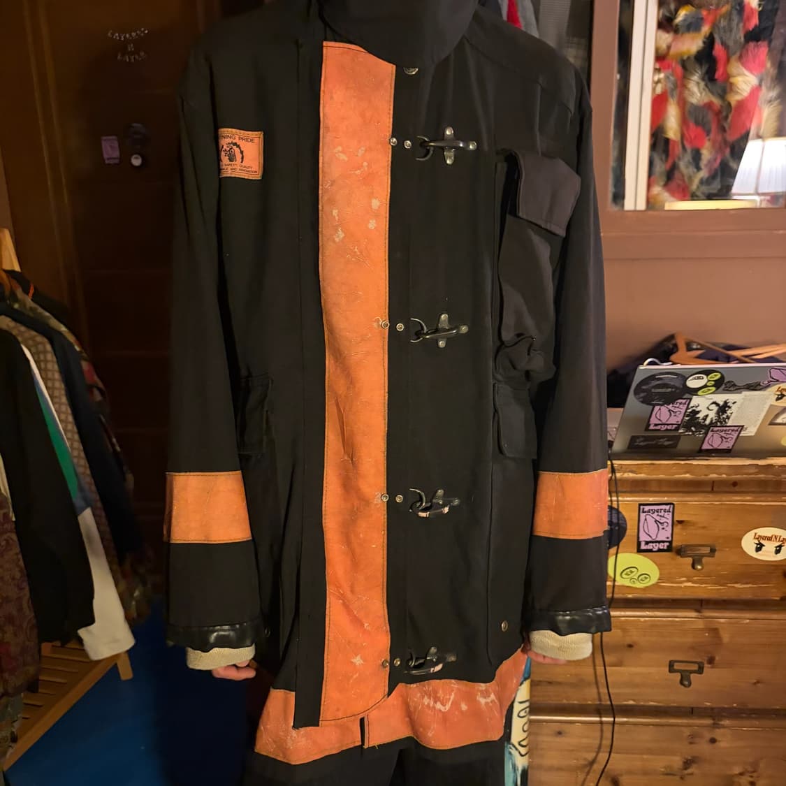 90S "BETHESDA" ORGINAL FIREMAN JACKET 상품이미지5