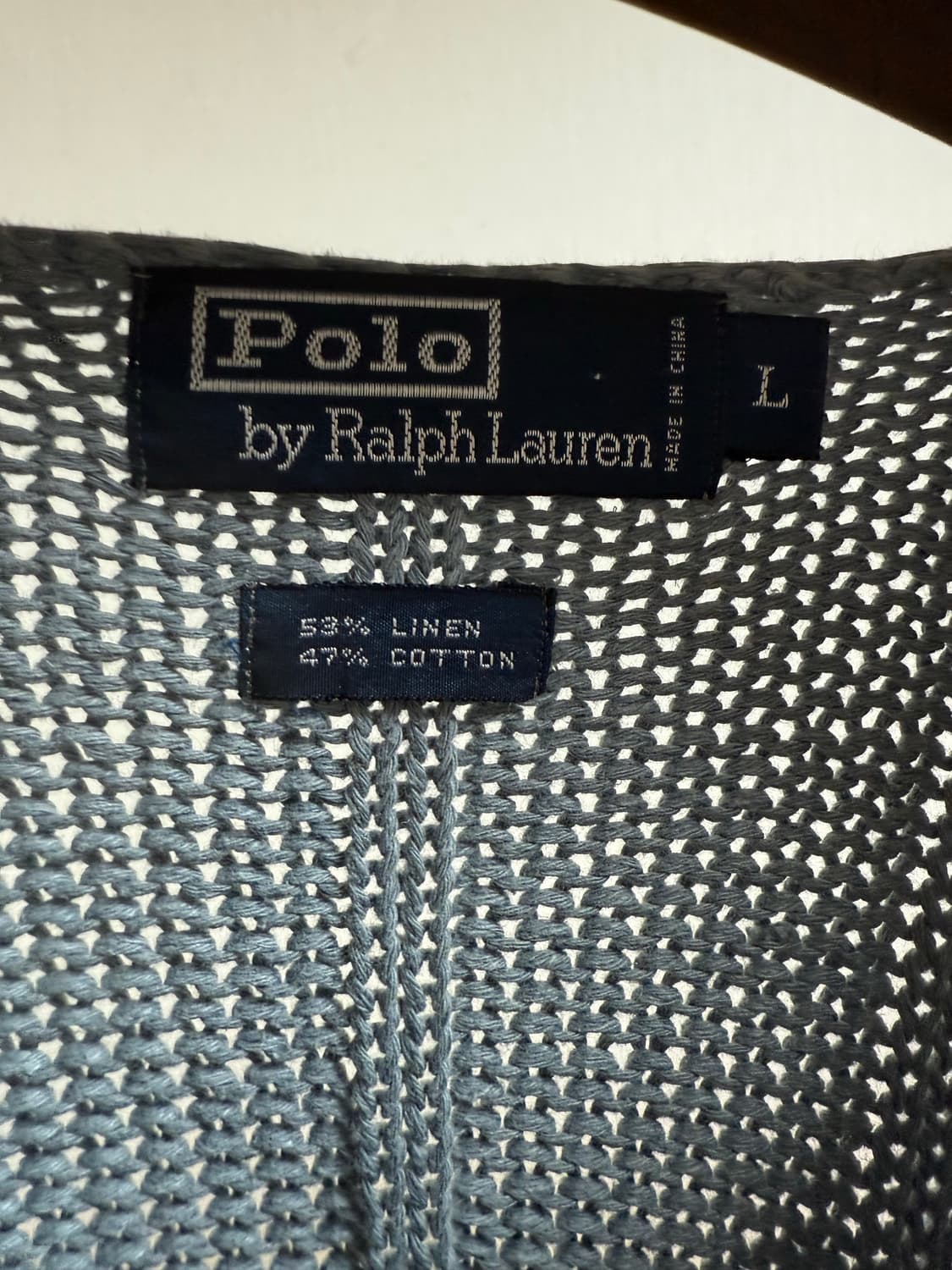 폴로 니트 L 상품이미지3