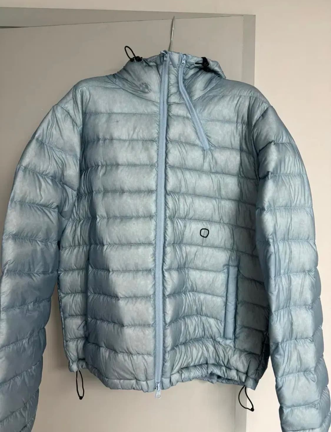 산산기어 24fw 경량패딩 스카이 블루 상품이미지2