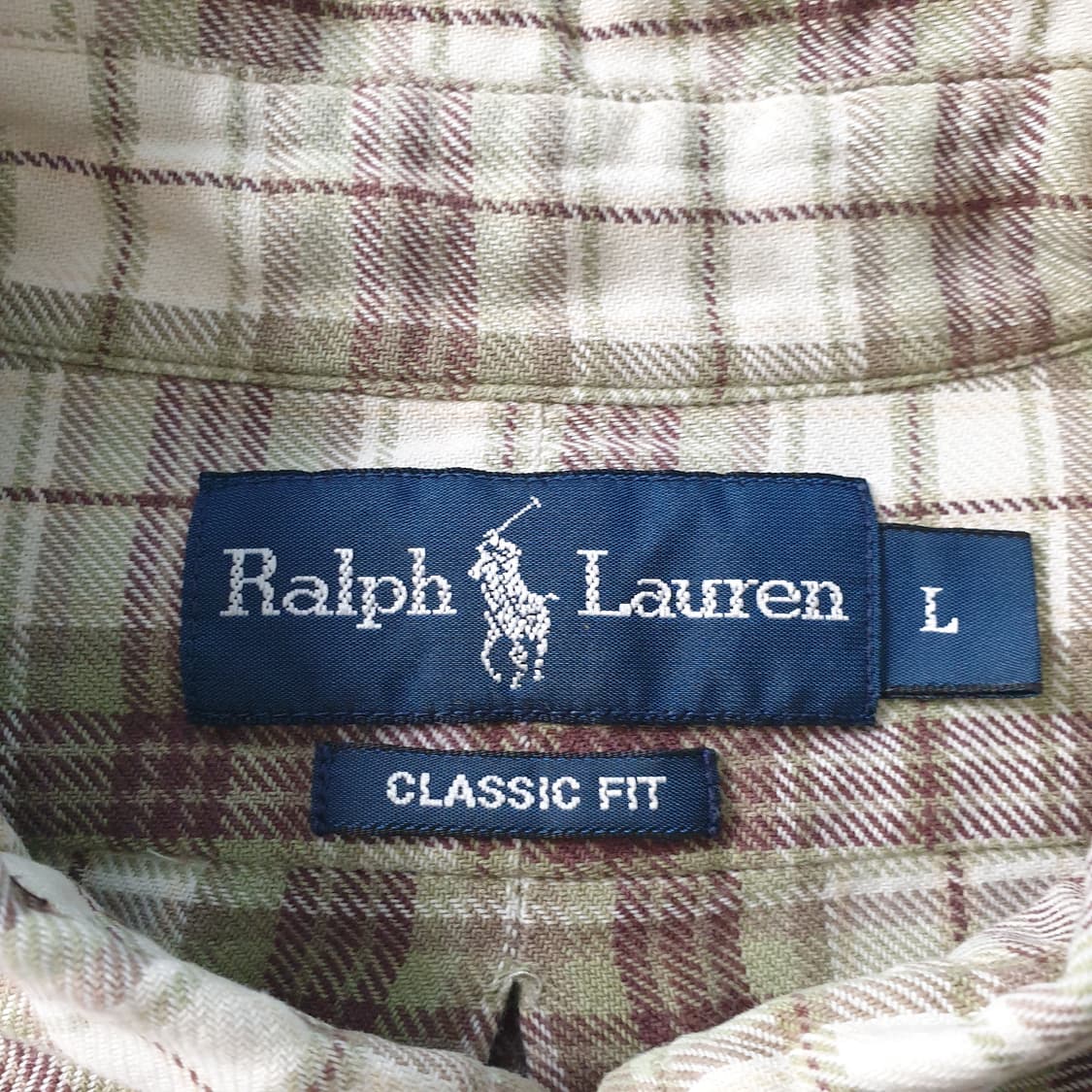[무료배송] Ralph Lauren 체크 긴팔 셔츠 상품이미지2