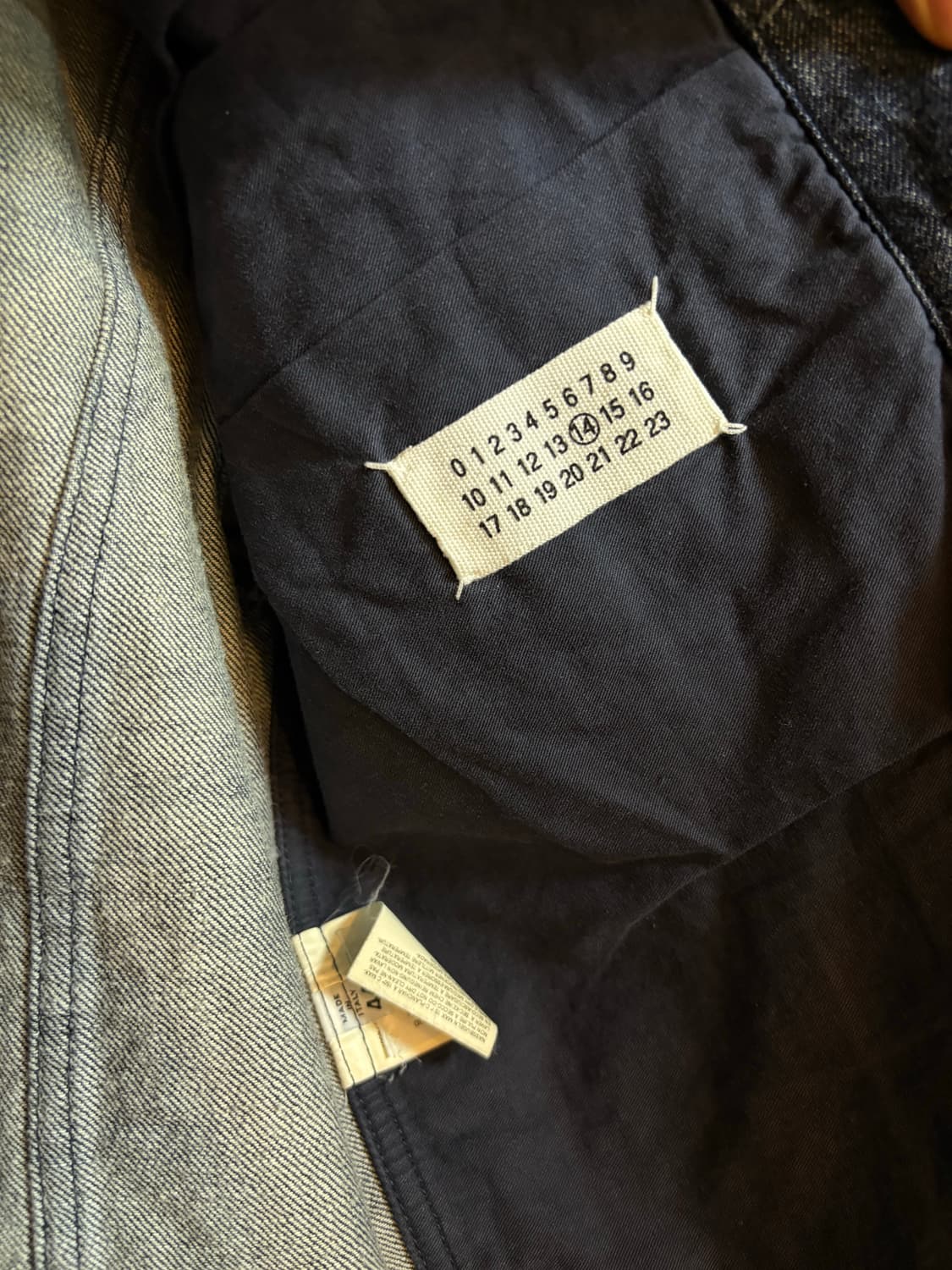 martin margiela lee type denim 상품이미지6