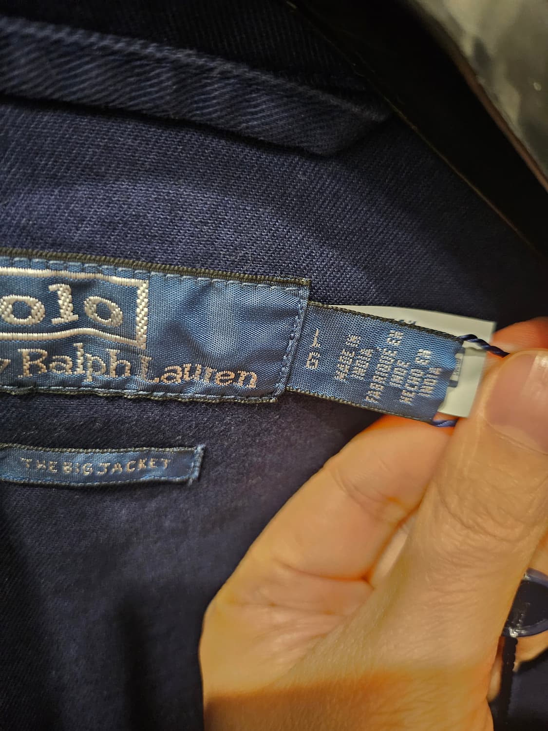 폴로 랄프로렌 남성 빅자켓 네이비 L 새상품 상품이미지3