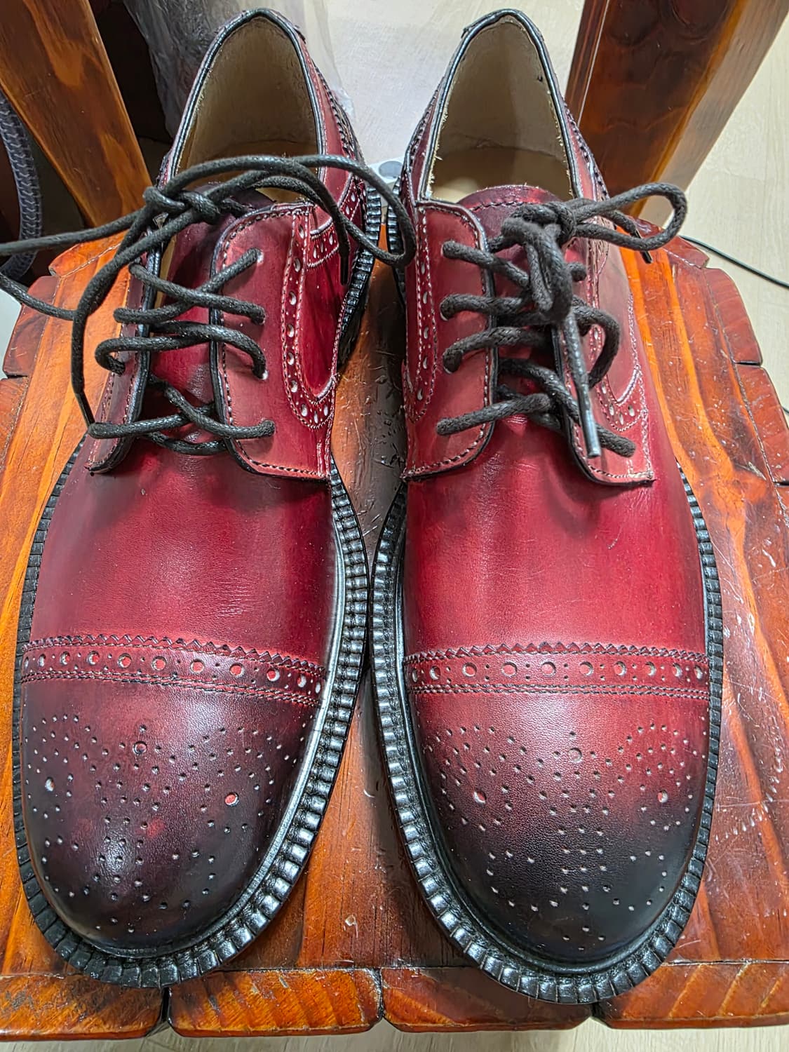 [270] CORSO NAPOLEONE 코르소 나폴레오네 윙팁 슈즈 상품이미지2