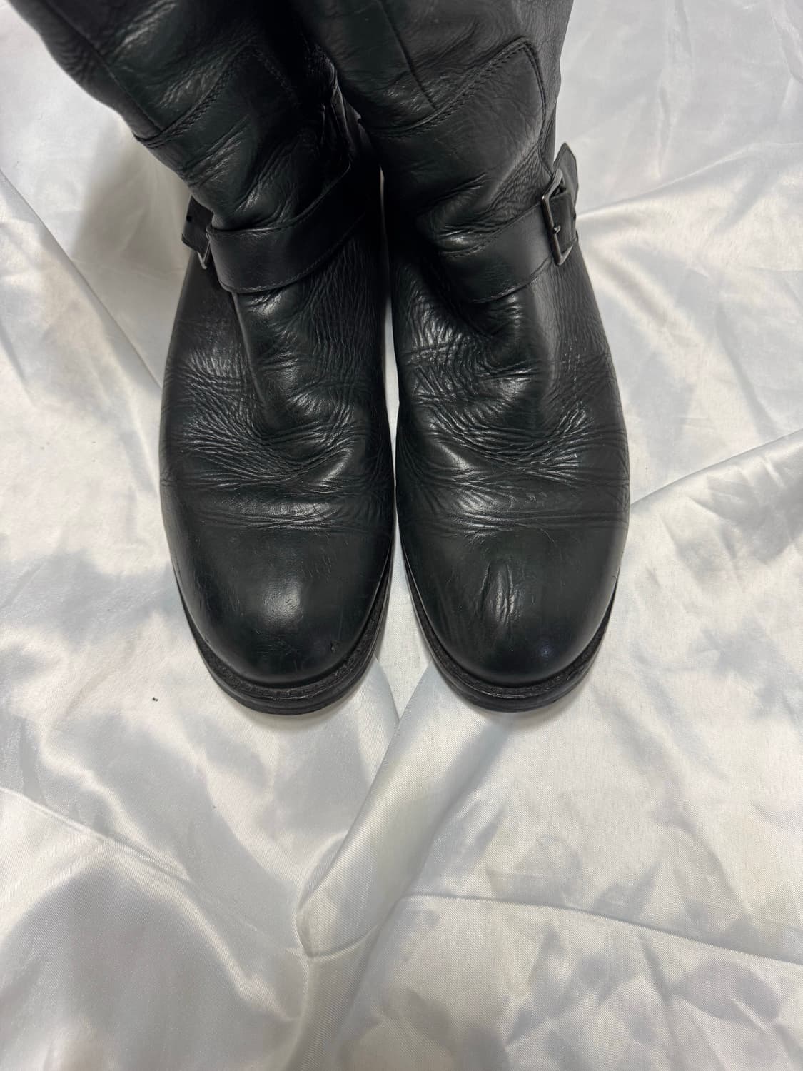 Shellac quilted leather engineered boots 상품이미지5