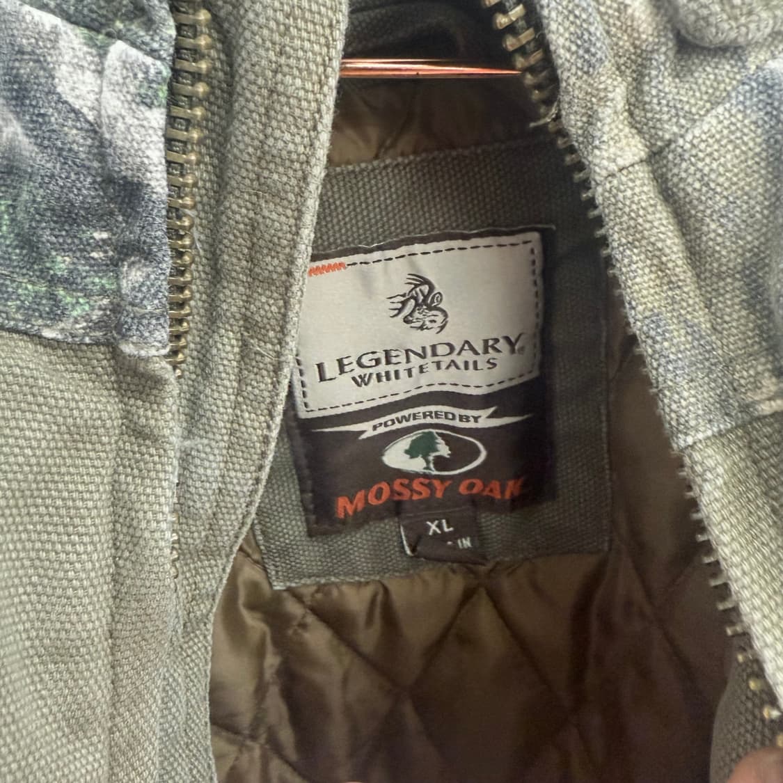 legendary whitetails mossy oak 리얼트리 점퍼XL 상품이미지2