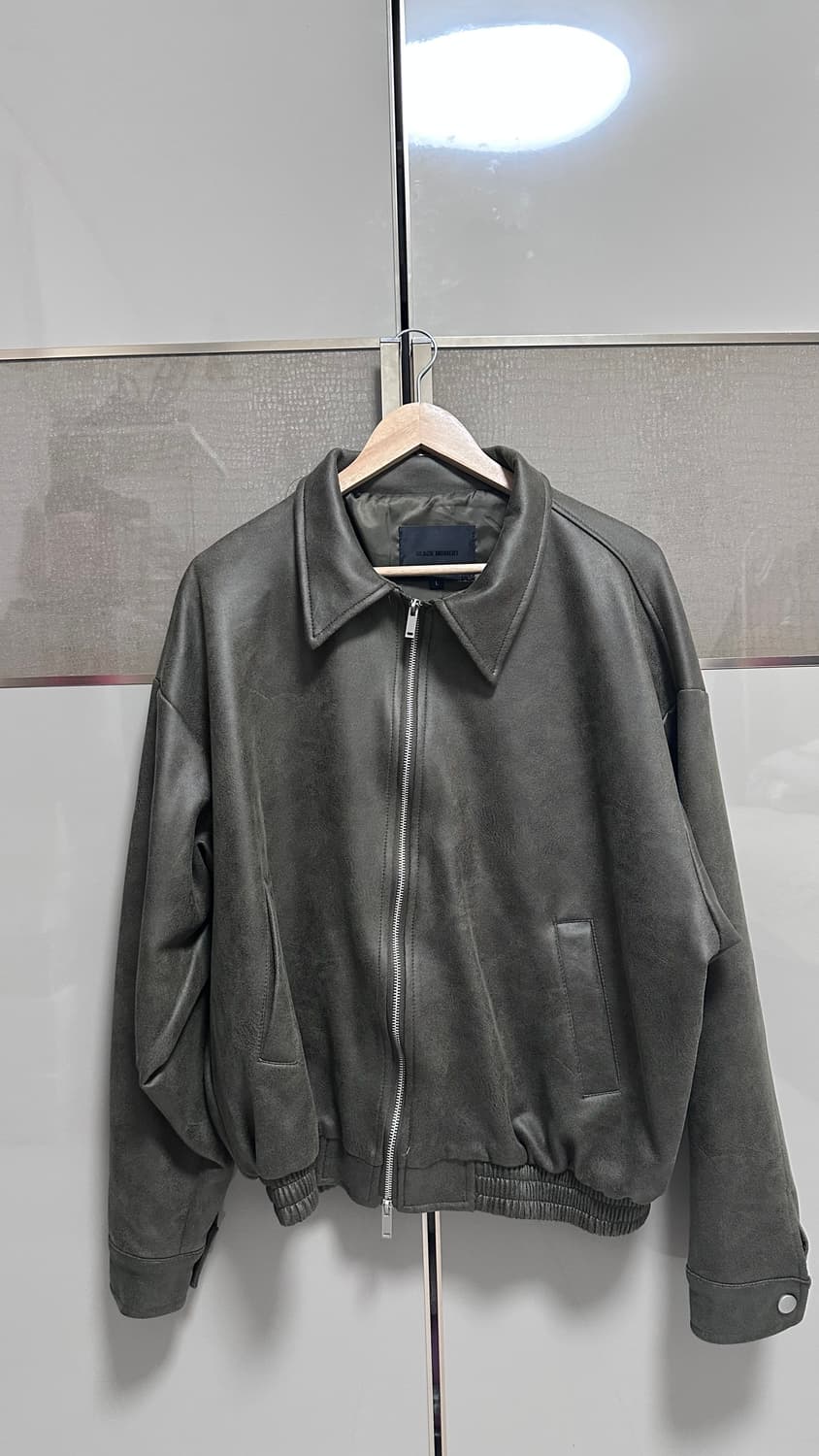 블랙모먼트 비건 스웨이드 자켓 상품이미지1