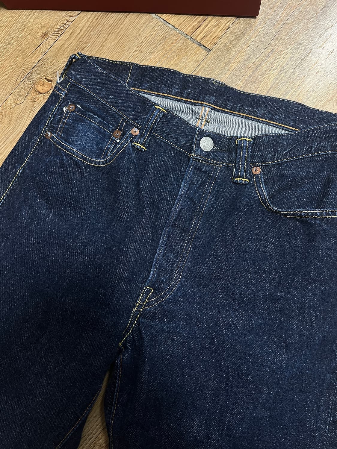 택포15) 풀카운트 1101w 셀비지 데님팬츠 30x32 상품이미지2